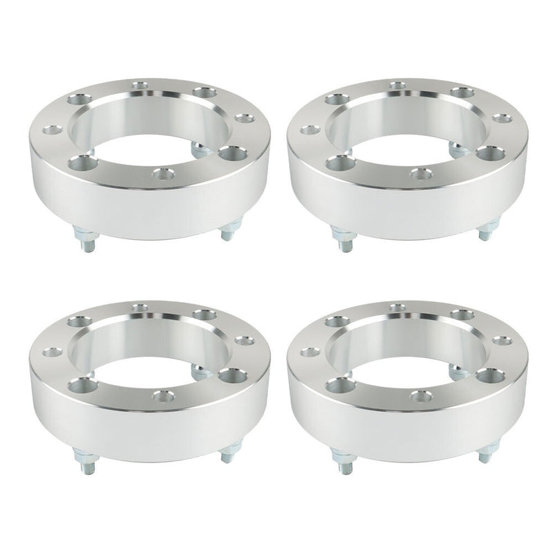 DURAFORCE Can-Am 4x137 1.5" 110mm Hub M10x1.25 Wheel Spacers 4pcs Silver