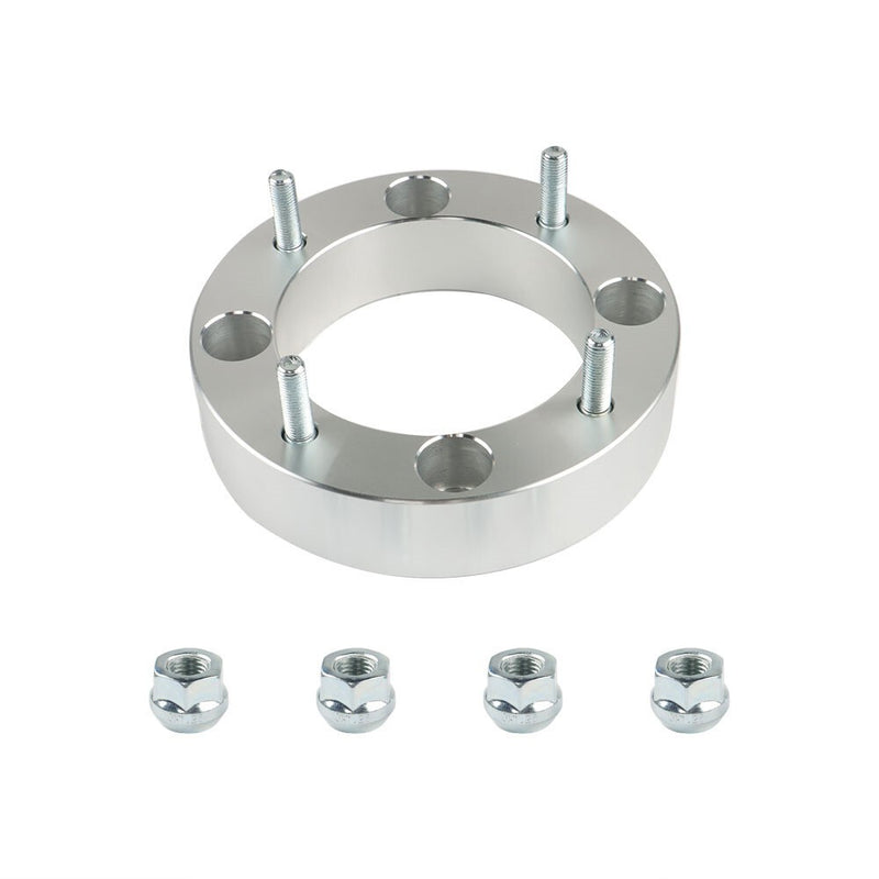 DURAFORCE Can-Am 4x137 1.5" 110mm Hub M10x1.25 Wheel Spacers 4pcs Silver