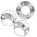 DURAFORCE 2pcs 2" 4x110 Wheel Spacer 74mm M10x1.25 for Honda Rancher 350 2000-2009 Silver