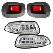 DURAFORCE EZGO RXV 2008-2015 Golf Cart LED Headlight & Taillight Light Kit Assembly