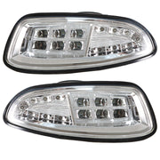 DURAFORCE EZGO RXV 2008-2015 Golf Cart LED Headlight & Taillight Light Kit Assembly