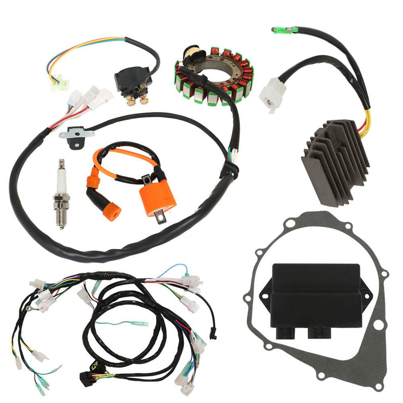 DURAFORCE Yamaha Warrior YFM350X 1997-01 Wire Harness Ignition Coil CDI Stator Gasket