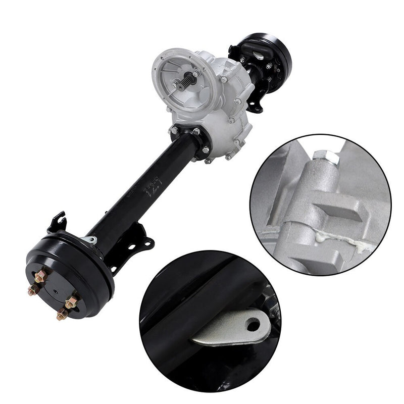 DURAFORCE EZGO Electric Golf Cart Rear Axle Assembly 73500G01 Schafer 12.44:1 1994-2022