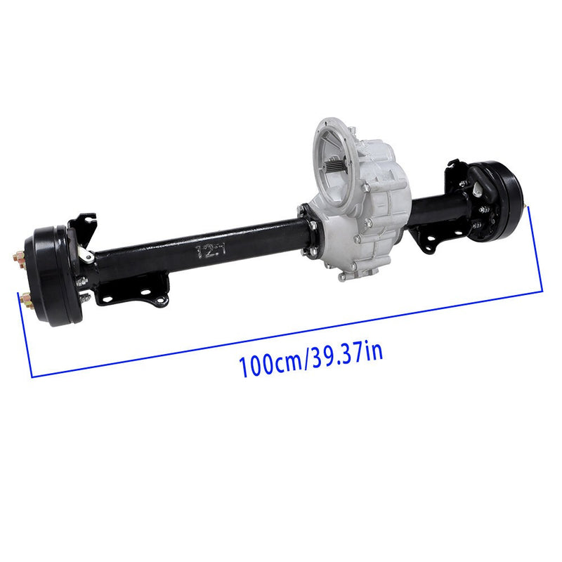DURAFORCE EZGO Electric Golf Cart Rear Axle Assembly 73500G01 Schafer 12.44:1 1994-2022