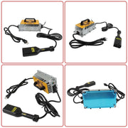 DURAFORCE 18A 36V Golf Cart Battery Charger for EZGO TXT D-Style Plug 1996-2009