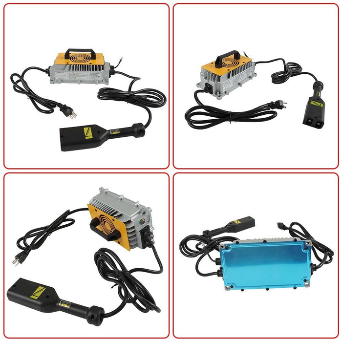 DURAFORCE 18A 36V Golf Cart Battery Charger for EZGO TXT D-Style Plug 1996-2009