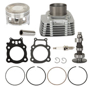 DURAFORCE 78.5mm Cylinder Piston Camshaft Gasket Kit for Honda Rancher 350 2000-2006