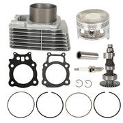 DURAFORCE 78.5mm Cylinder Piston Camshaft Gasket Kit for Honda Rancher 350 2000-2006