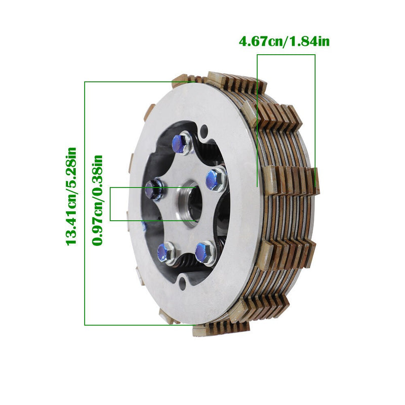 DURAFORCE Heavy Duty Clutch Assembly Yamaha Big Bear 350 4x4 YFM350FW 1987-1996