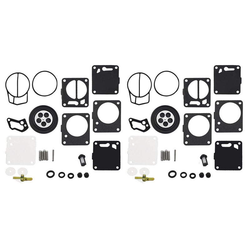 DURAFORCE Sea Doo 650-800 Twin Carb Rebuild Kit for GS GTX HX XP SP Models - New