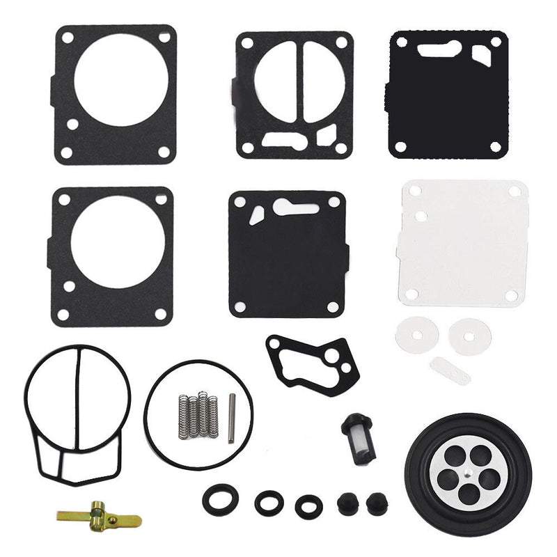 DURAFORCE Sea Doo 650-800 Twin Carb Rebuild Kit for GS GTX HX XP SP Models - New