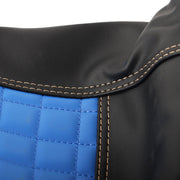 DURAFORCE Blue Golf Cart Vinyl Seat Cover Front & Rear for EZGO Club Car DS 2000-2013