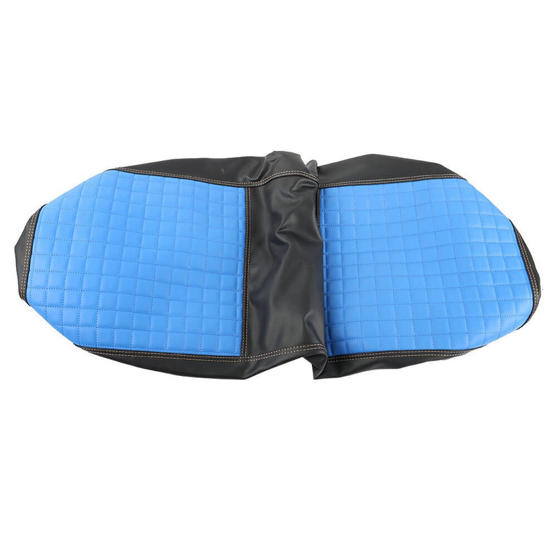 DURAFORCE Blue Golf Cart Vinyl Seat Cover Front & Rear for EZGO Club Car DS 2000-2013