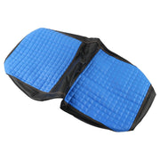 DURAFORCE Blue Golf Cart Vinyl Seat Cover Front & Rear for EZGO Club Car DS 2000-2013