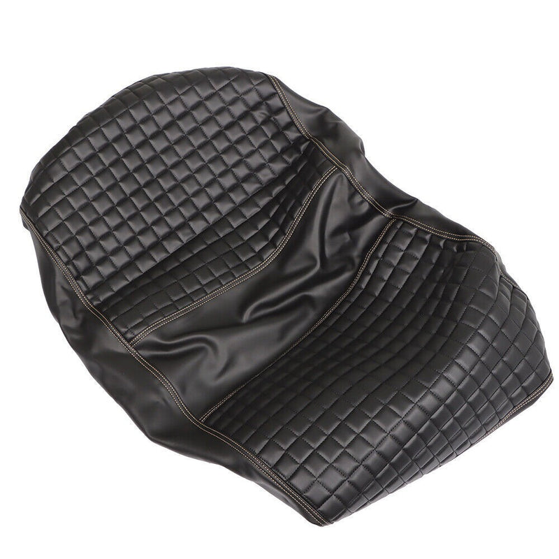 DURAFORCE Black Golf Cart Front Seat Cover Diamond Stitch Club Car DS New