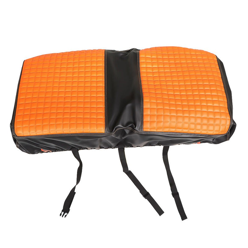 DURAFORCE Orange Front & Rear Seat Covers for Golf Cart E-Z-GO Medalist TXT 94-13
