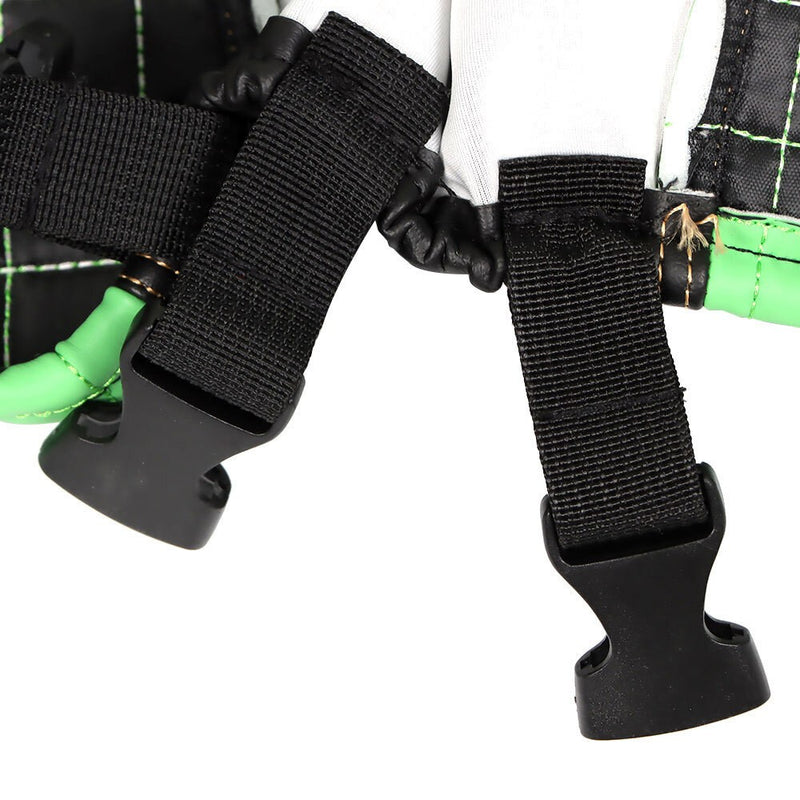 DURAFORCE Golf Cart Seat Covers Front & Rear for Club Car DS 2000.5-2013.5 Green