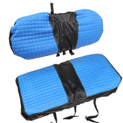 DURAFORCE 2PCS Blue Diamond Stitch Front Seat Covers for EZGO Medalist TXT 1994-2013