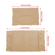 DURAFORCE Golf Cart Club Car DS 1982-2000.5 Complete Front Seat Cover