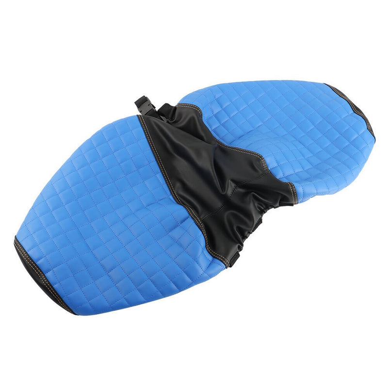 DURAFORCE Blue Vinyl Golf Cart Seat Cover for Club Car DS 2000.5-2013.5 Front & Rear