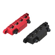 DURAFORCE NEW 4 Post 12V 250A Busbar Power Distribution Red & Black Pair 3/8" Terminals