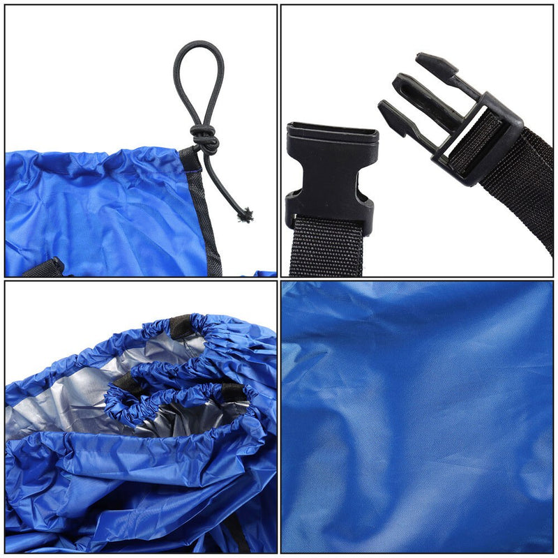 DURAFORCE 12ft Blue 210D L Beam Up to 56" Width Jon Boat Cover High Quality
