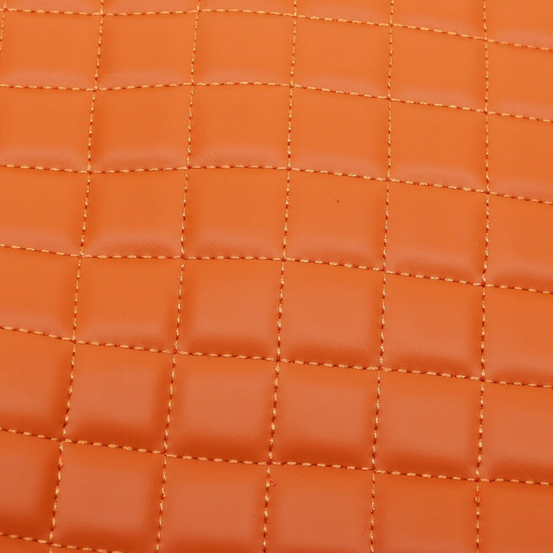 DURAFORCE Orange Golf Cart Vinyl Front & Rear Seat Covers for DRIVE/DRIVE 2 2007+