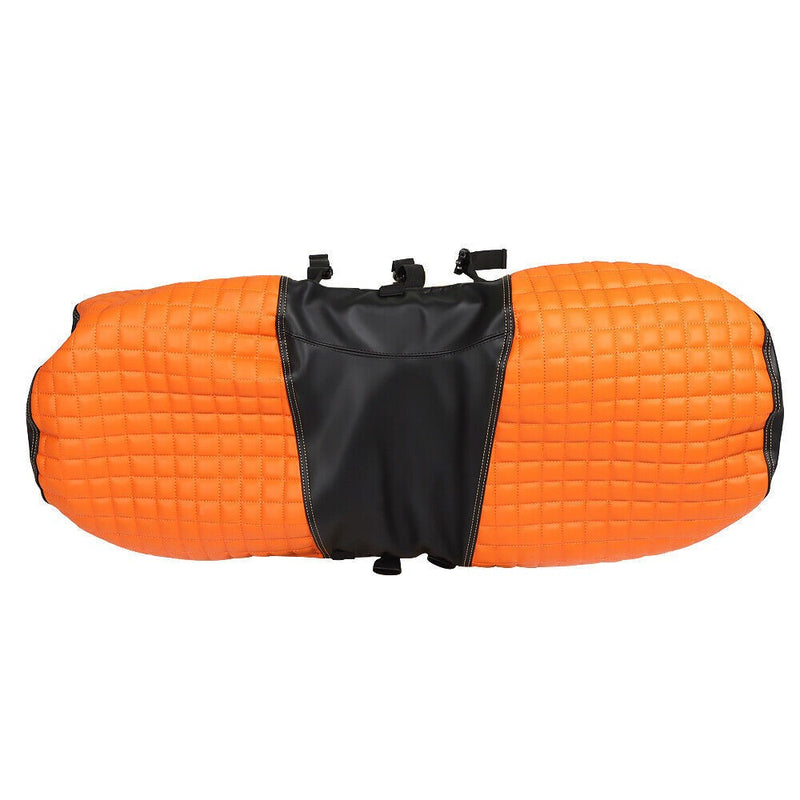 DURAFORCE Orange Golf Cart Vinyl Front & Rear Seat Covers for DRIVE/DRIVE 2 2007+