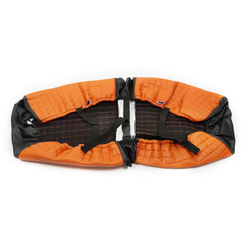 DURAFORCE Orange Golf Cart Vinyl Front & Rear Seat Covers for DRIVE/DRIVE 2 2007+