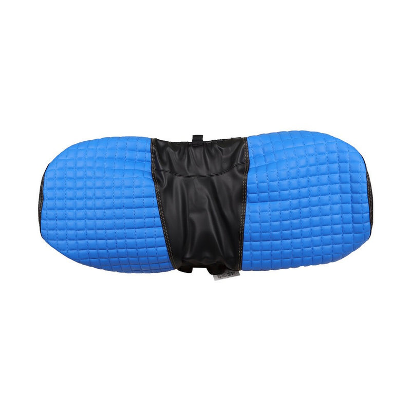 DURAFORCE EZGO Medalist TXT 94-13 Front & Rear Blue Black Diamond Stitch Seat Covers