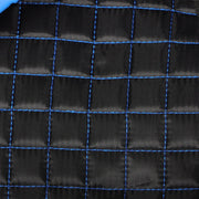 DURAFORCE EZGO Medalist TXT 94-13 Front & Rear Blue Black Diamond Stitch Seat Covers