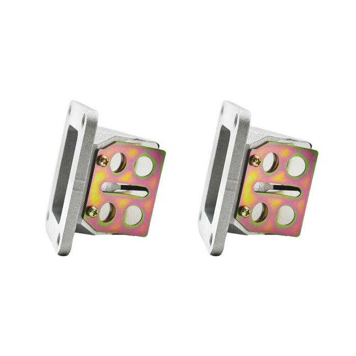 DURAFORCE 2x Intake Manifold Reed Valve for Yamaha Banshee 350 YFZ350 1987-2006