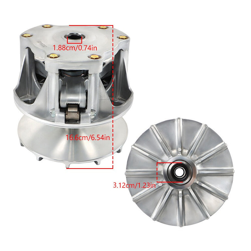 DURAFORCE Polaris RZR 1000 XP 2015-2023 Clutch & Cover + Puller Tool 2635611 Primary Drive
