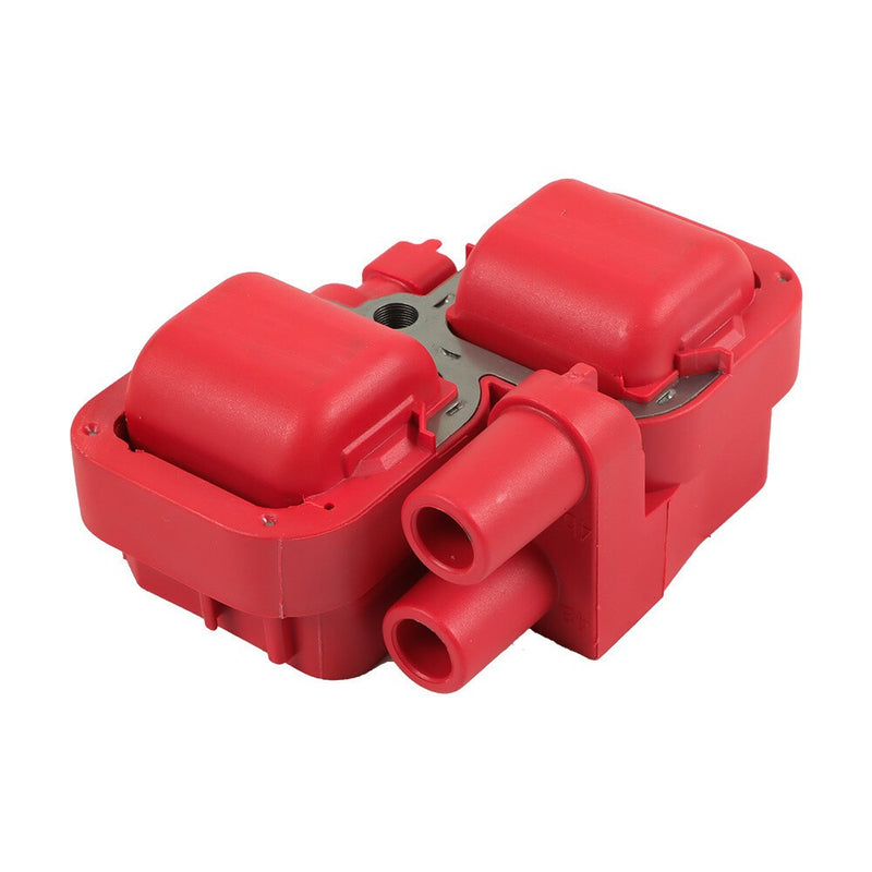 DURAFORCE Polaris RZR S 800 Ignition Coil & Spark Plug with Wire Cap 4010425 4012888