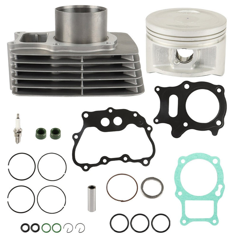 DURAFORCE Honda Recon 250 Top End Rebuild Kit 2002-2022 68.5mm Cylinder Piston Gaskets