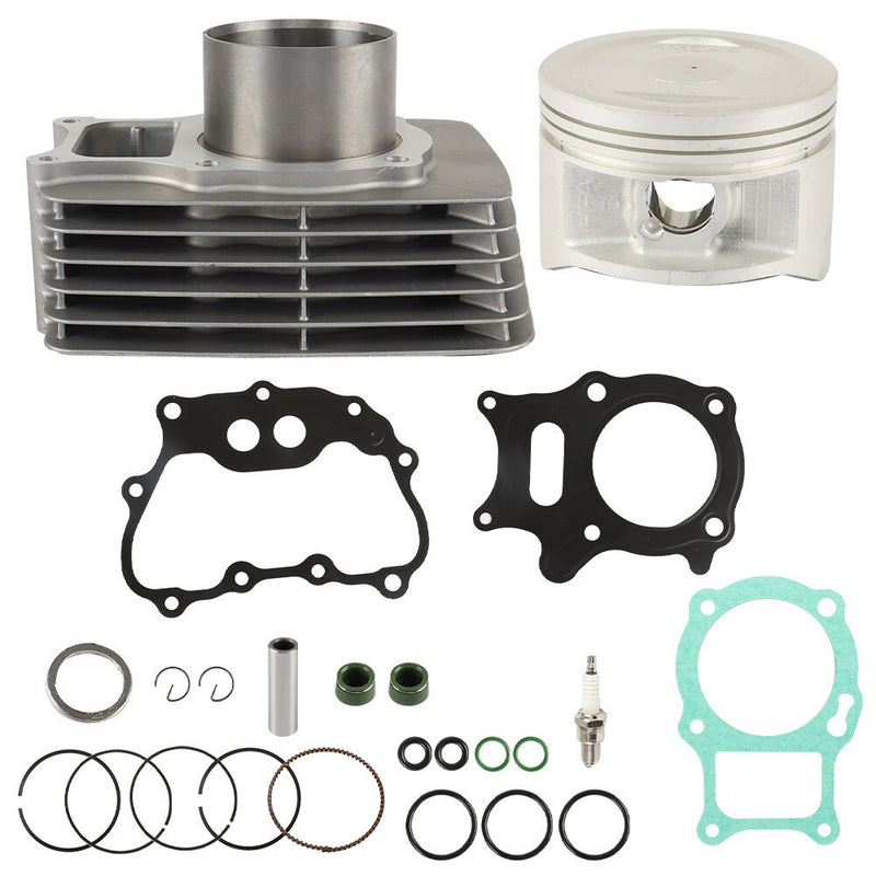 DURAFORCE Honda Recon 250 Top End Rebuild Kit 2002-2022 68.5mm Cylinder Piston Gaskets