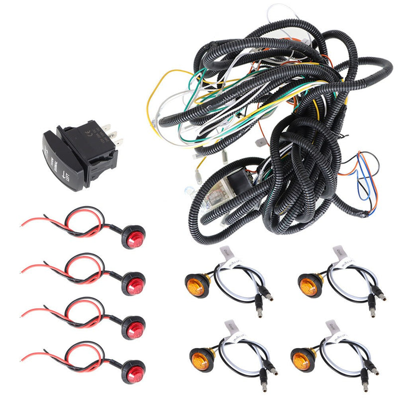DURAFORCE Kawasaki Mule PRO FXT 2015-20 Universal Rocker Switch Turn Signal Kit