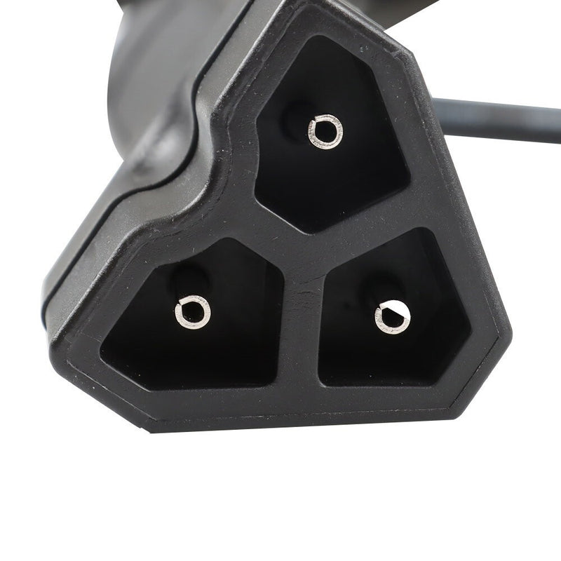 DURAFORCE EZGO TXT RVX 3-Pin Triangular Plug Lithium Battery Charger for Golf Cart US