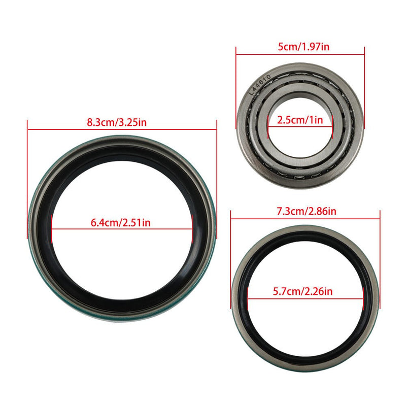DURAFORCE Polaris Scrambler 400-500 Front Wheel Bearings & Seals Kit 1995-2009 New