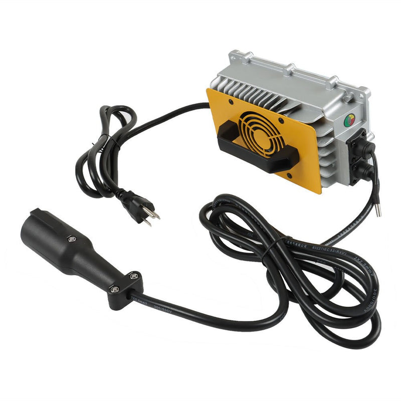 DURAFORCE Waterproof 48V 18A Battery Charger for Club Car Golf Cart with Cable Fit