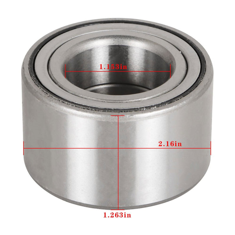 DURAFORCE Front Rear Wheel Ball Bearing 1402-027 for Arctic Cat 400 4X4 DVX 2005-2015