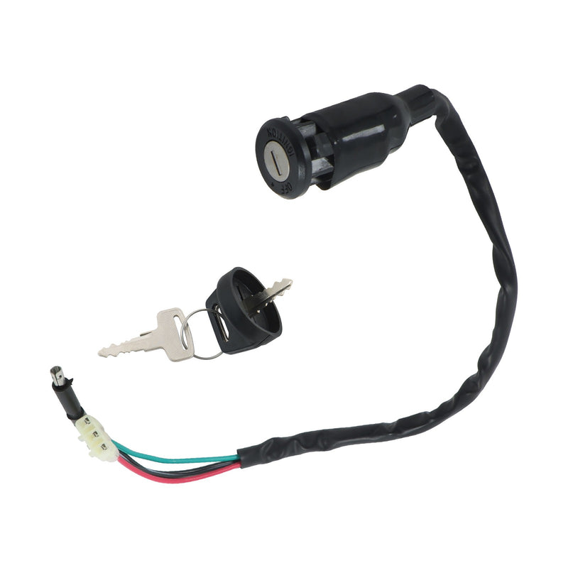 DURAFORCE Ignition Key Switch for Honda TRX400EX TRX250TE 1999-2004 Sportrax