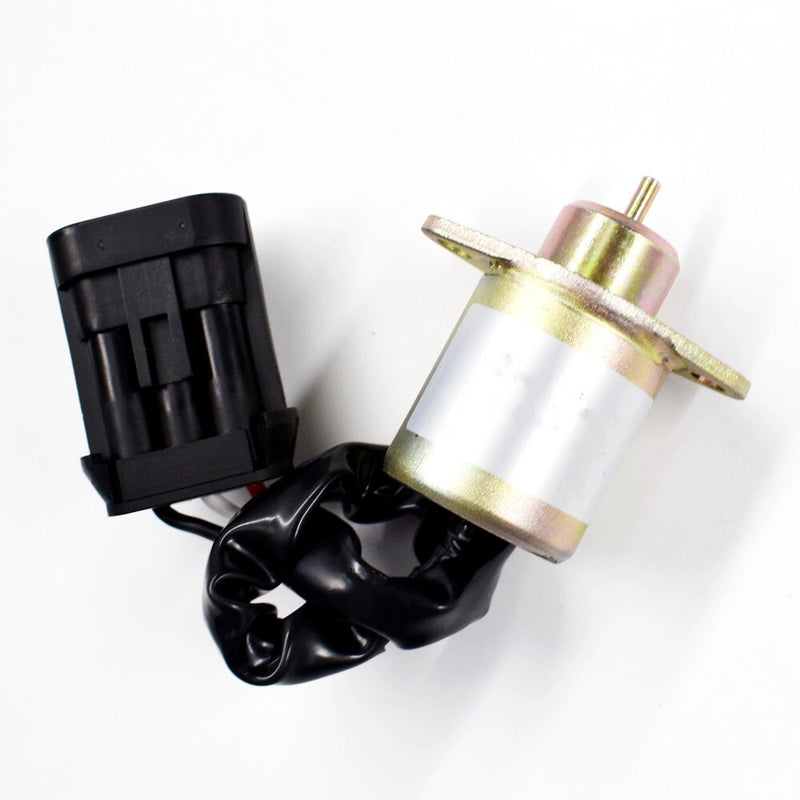 DURAFORCE Fuel Shut Off Solenoid 12V for Bobcat 463 553 S70 S100 6670602 Replacement