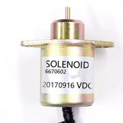 DURAFORCE Fuel Shut Off Solenoid 12V for Bobcat 463 553 S70 S100 6670602 Replacement