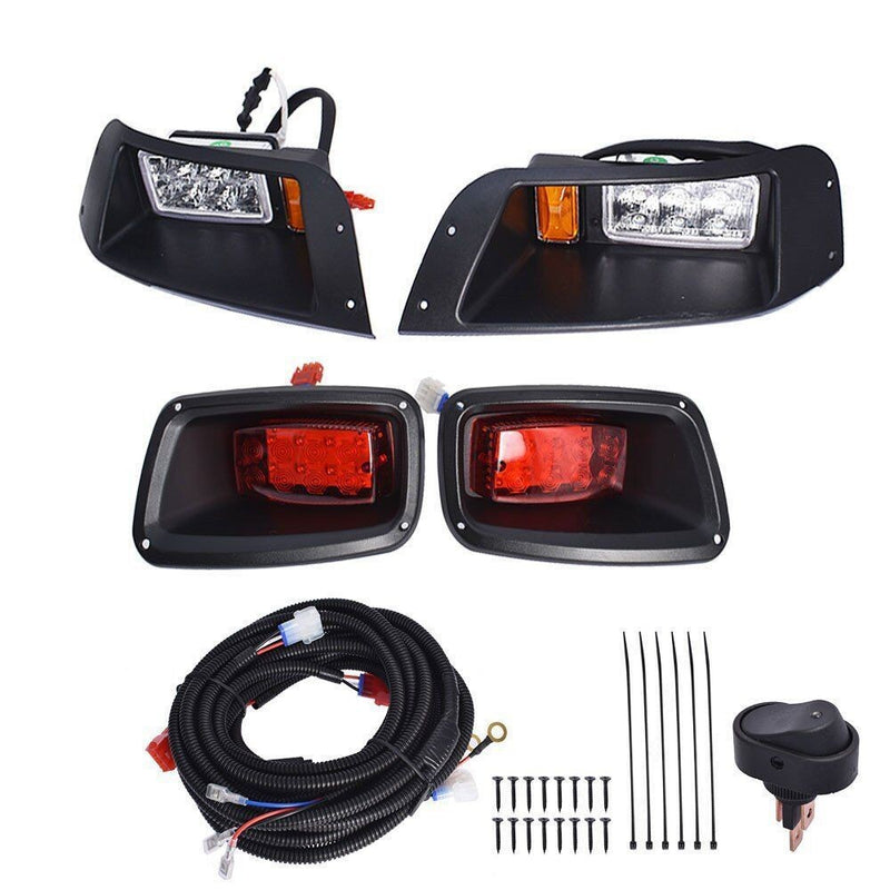 DURAFORCE EZGO TXT 1996-2013 LED Headlight & Tail Light Adjustable Light Kit