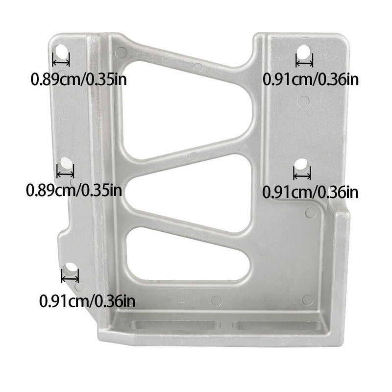 DURAFORCE High Quality 13-04286L Left Upper Hood Hinge Pivot Bracket for Peterbilt 379/378