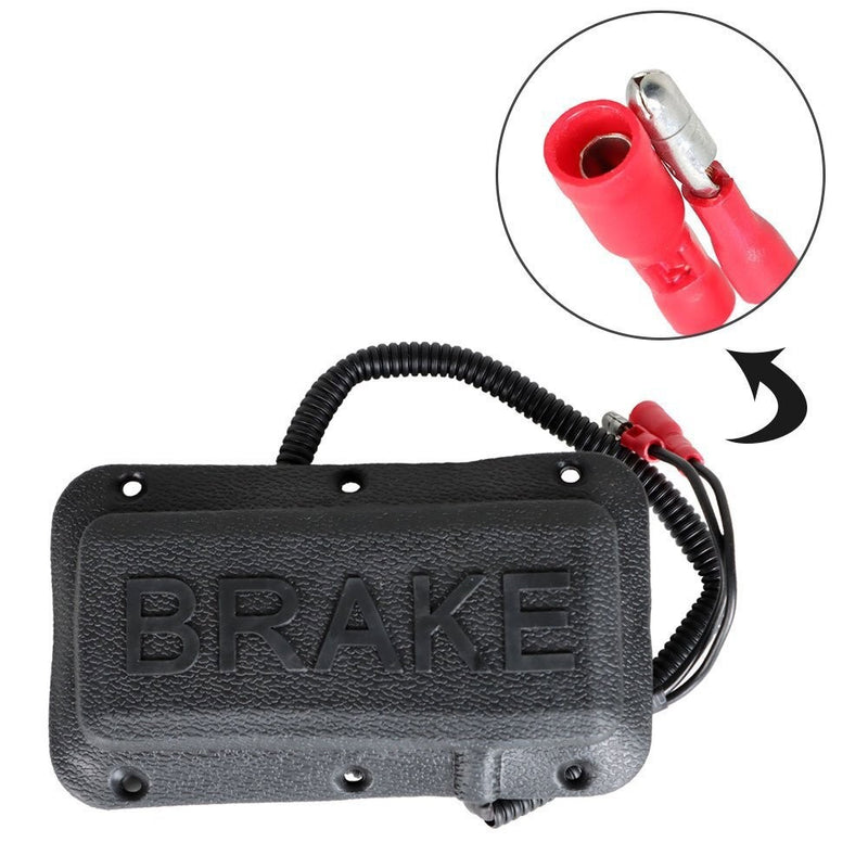 DURAFORCE Golf Cart Brake Light Switch & Brake Pad for Club Car, EZGO, Yamaha