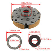 DURAFORCE Wet Clutch Shoe for Bennche Bighorn 500 700 700HD 700X-HD MSU-500 MSU-700