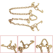 DURAFORCE High Quality Tow Truck Winch Cable Chain with RJT Hook V Bridle Recovery Grab
