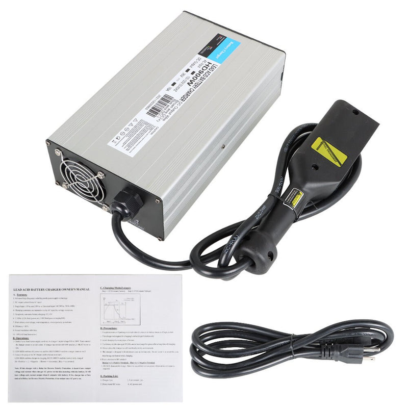 DURAFORCE 36V 18A EZGO TXT Golf Cart Battery Charger with Boxer Plug